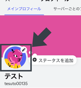 Discord,アイコン,変えられない