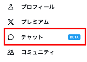X,チャット,ベータとは