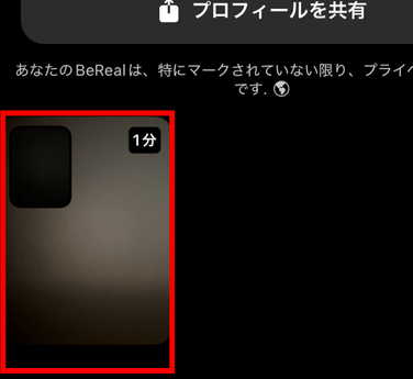 BeReal,投稿,削除できない